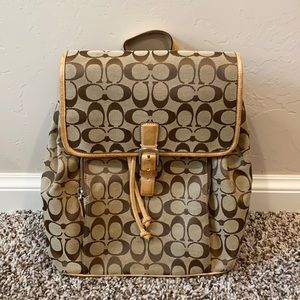 Coach Backpack Purse